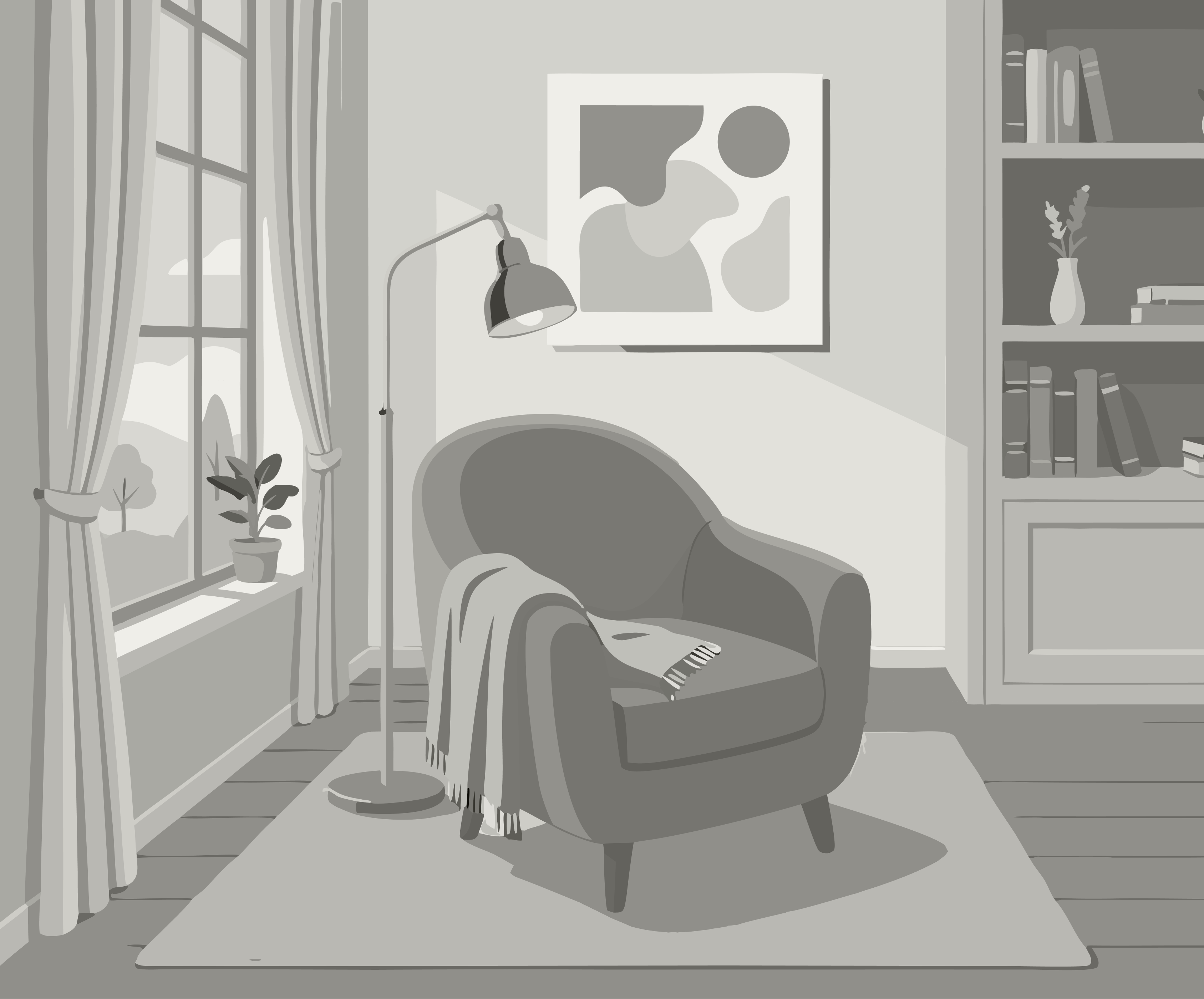 Double Room - Interior Facing